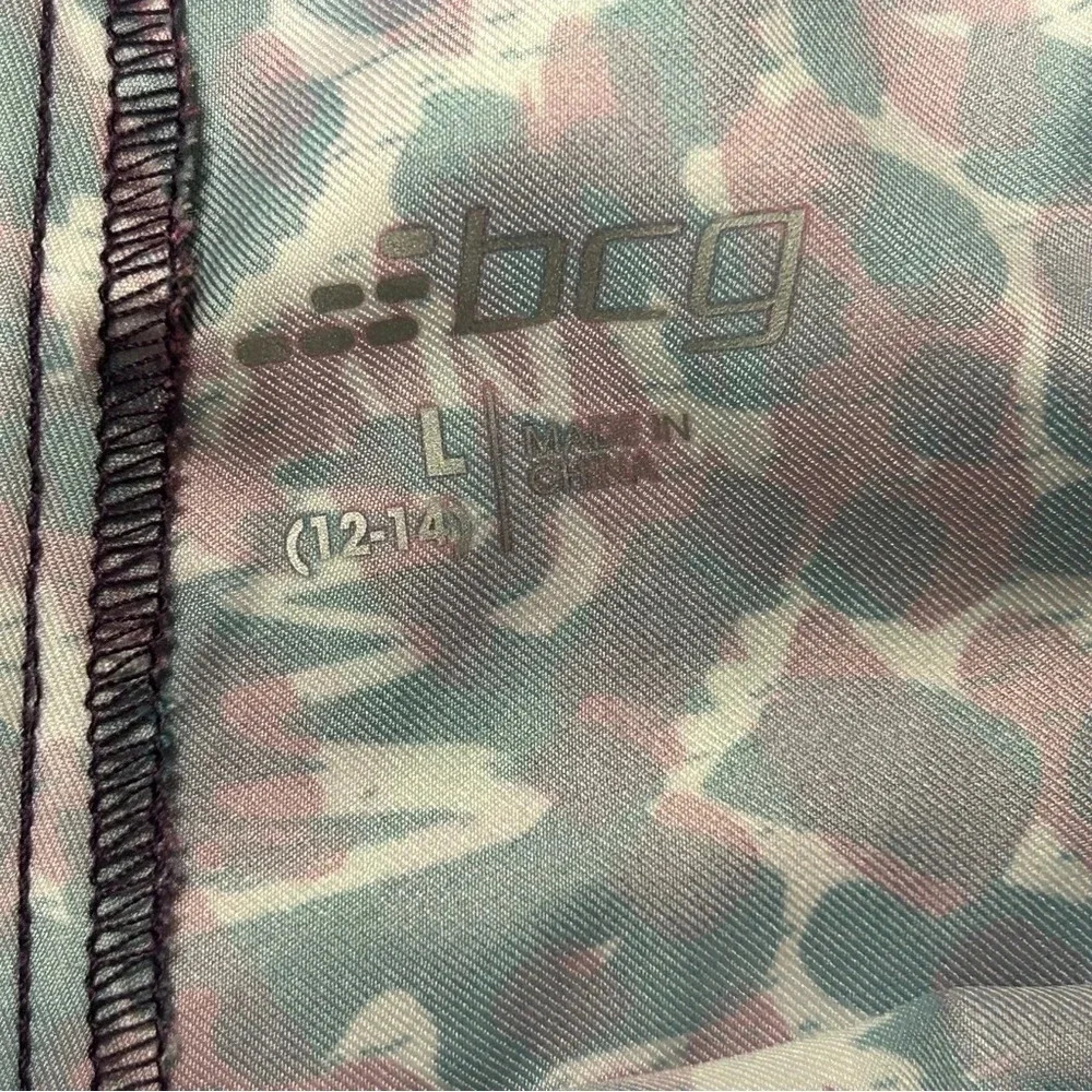 (LOT OF 3) BCG Girls Athletic Printed Running Shorts Large 12/14 EUC‎ Polyester - Picture 5 of 13